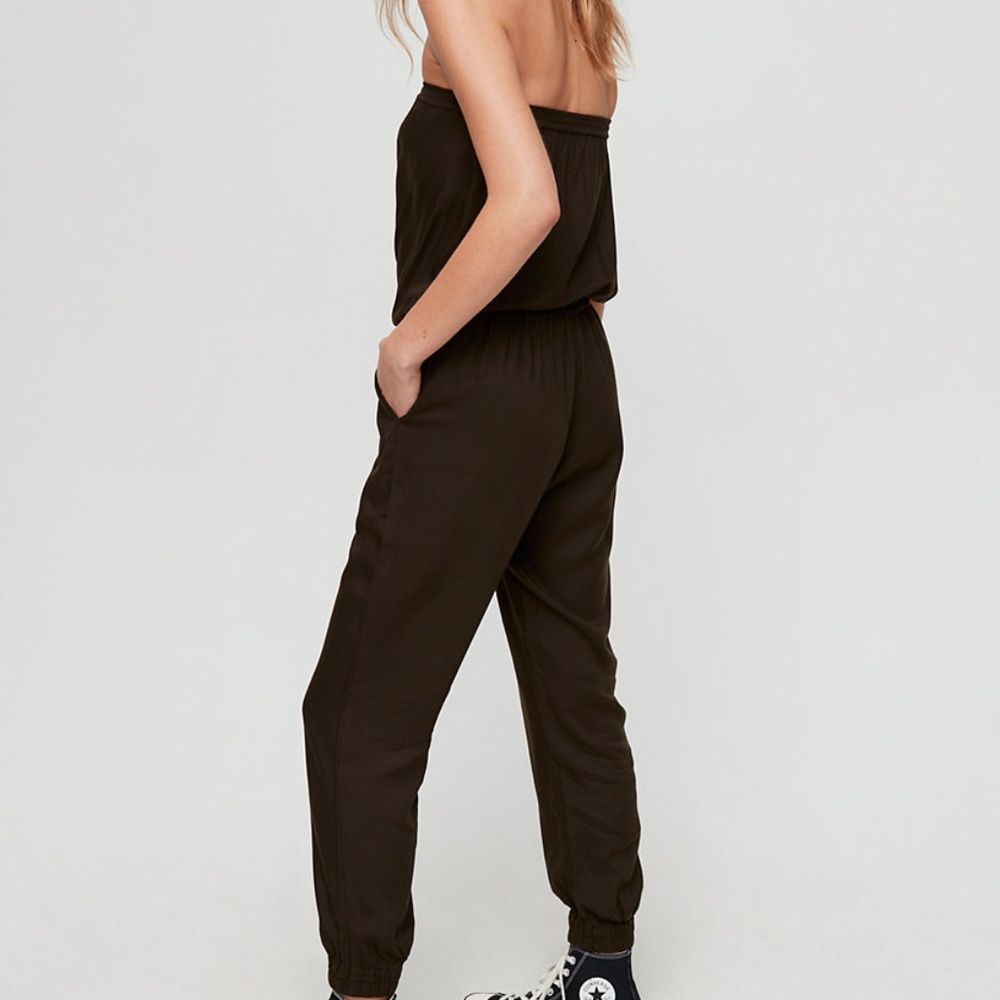 Aritzia Tabata Jumpsuit (Olive)